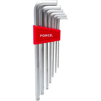 Набор длинных Г-образных шестигранников 7 предметов FORCE 5072XLB