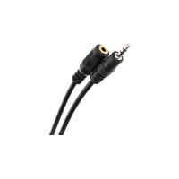 Удлинительный кабель Telecom 3.5 Jack /M/-3.5 Jack /F/, стерео, аудио, 1.5м TAV7179-1.5M