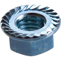 Гайка Госкреп DIN 6923, M12, 50 шт., пакет КР.050303 6-0037530