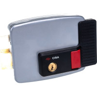 Накладной электромеханический замок CISA 11.630.60.4 дверь левая, открывается наружу 2212