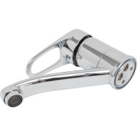 Смеситель для кухни G-lauf с плоским поворотным изливом, хром 4P4-B043