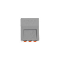 Клемма универсальная строительно - монтажная 3-проводная General Lighting Systems GTER2-03, упаковка 50 шт, 800482