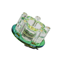 Встраиваемый декоративный светильник Fametto DLS-F122, G4, COLOUR CLEAR 10640