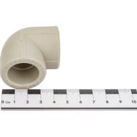 Угольник VALFEX PP-R серый, 25 мм, 90 градусов 10108025Г 127-0475