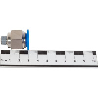 Фитинг цанговый прямой с наружной резьбой 1/8M для трубки диаметром 12 мм SHPI PC 12-R01