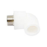Угольник TEBO PPR комбинированный, 20x1/2" НР 030033603