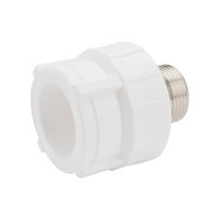 Комбинировання муфта TEBO PPR 40x1" НР под ключ 015020717