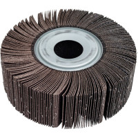 Щетка торцевая лепестковая абразивная ROXTOP (150х50х32 мм; Р120) RoxelPro 132463