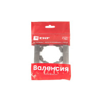 Одноместная рамка Валенсия EKF, графит EWM-G-301-60