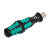 Ручка-битодержатель WERA 813 1/4, с магнитом, рукоятка Kraftform Plus WE-051274