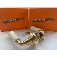Дверная ручка MORELLI цвет-золото/белый MH-41-CLASSIC PG/W 9011396