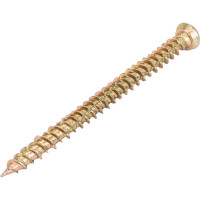 Шуруп по бетону Стройбат 7,5x92 желтый цинк 20 шт. 198450