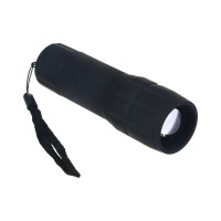 Фонарь ЕРМАК с фокусировкой 0,75 Вт LED, 3xAAA, резинопластик, 11,5х3 см 198-022