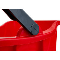 Ведро Uctem-Plas 25 л, красное, пластиковое SK800-R