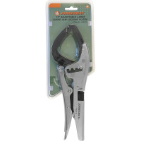 Ручной переставной зажим Jonnesway с увеличенным трубным захватом, 300 мм, 0-93 мм 46296
