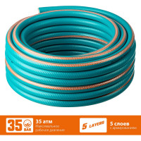 Поливочный пятислойный шланг GRINDA PROLine EXPERT 1/2", 20 м, 35 атм 429007-1/2-20