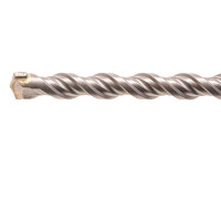 Бур по бетону, двойная спираль, Cobalt W-tip (12x600 мм; SDS PLUS) Denzel 705028