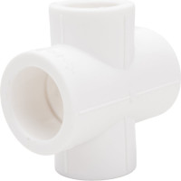 Переходная крестовина Blue Ocean полипропиленовая, 25х20 PPRF/RCP(W)-25х20