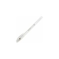 Ручка 12 шт в упаковке BRAUBERG гелевая White Pastel БЕЛАЯ корпус прозрачный узел 1мм линия 05мм  143417