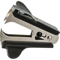 Антистеплер для скоб № 10 и № 24/6 BRAUBERG Classic с фиксатором черный 222547