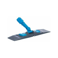 Держатель мопов Uctem-Plas 40x11 см, пластик, серый, синяя рукоятка NP191-B