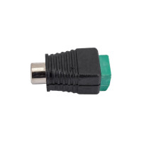 Разъем RCA гнездо Pro Legend пластик на кабель, винт, PL2162