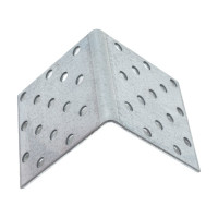 Крепежный равносторонний перфорированный уголок СВК 60x60x60 толщина 1,8 мм SVK-PFL60606018 Н0000026040