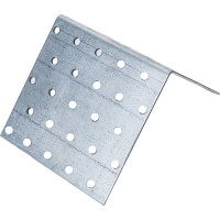 Крепежный равносторонний перфорированный уголок СВК 100x100x100 толщина 1,8 мм SVK-PFL10101018 Н0000026042