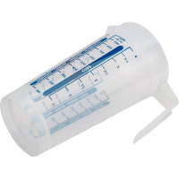 Кувшин мерный, 1 л, пластик Cosmoplast 2125