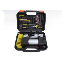 Автомобильный компрессор Dreamcar DK-60LV2 Original 2-х поршневой, с набором для ремонта шин DC-000-0845093