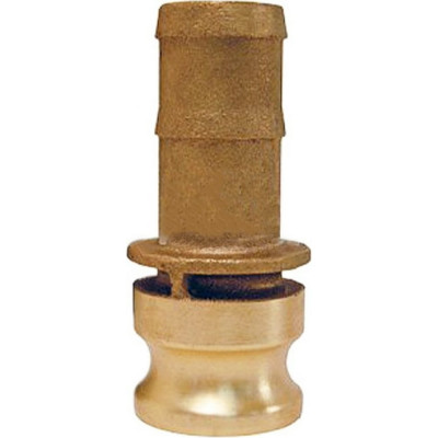 TITAN LOCK 0,75in Камлок типа E, ниппель с хвостовиком (латунь) TL75EBR
