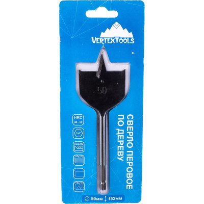 Перовое сверло по дереву vertextools 1133-50