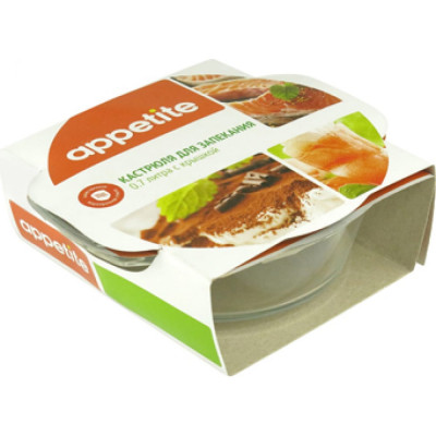 appetite Кастрюля стекл 0,7л PL17