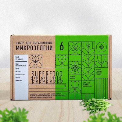 Набор для выращивания микрозелени Plant Republic pr-019