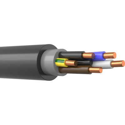 iTOK Кабель ВБШвнг(А) LS 5x10 ГОСТ (70 метров) i-KPP-VBSHVNG-LS-5100-70