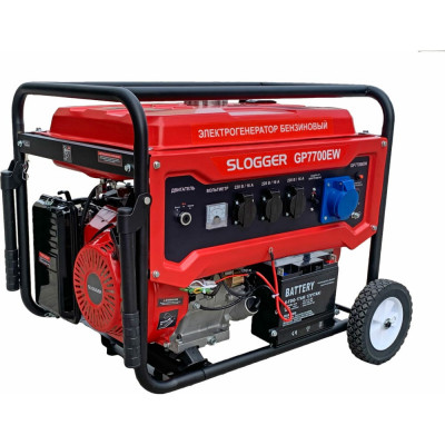 Бензиновый генератор Slogger GP7700EW