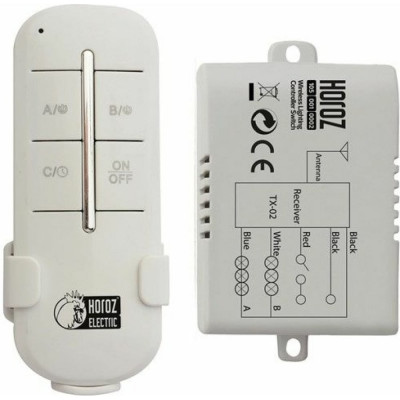 HOROZ ELECTRIC 105-001-0002 SW 2 CH 180-250V Беспроводной контроллер CONTROLLER-2 HRZ33002875