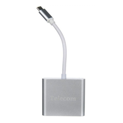 Telecom Кабель-концентратор USB3.1 TypeCm --HDMI+USB3.0 +PD charging 4K30Hz, TUC010 TUC010