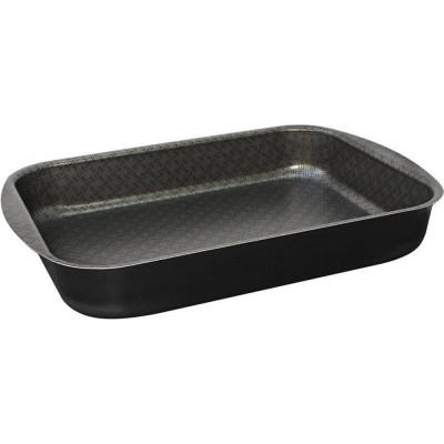 Катюша Противень алюм. 3525см Галант, черный/серый полихром, арт. Пр-35ЧСП