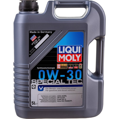 LIQUI MOLY НС-синт.мот.масло Special Tec V 0W-30 SL/CF;A5/B5 5л 2853