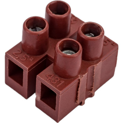 DKC Клемник Фибергласс, 2р, 150 град., 450V, 24А, 2,5мм.кв. 1шт 43102FVr