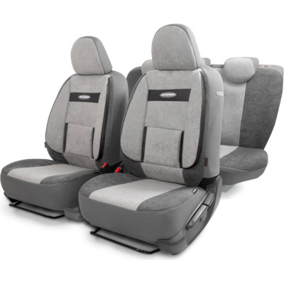 Авточехлы AUTOPROFI Comfort COM-1105 D.GY/L.GY