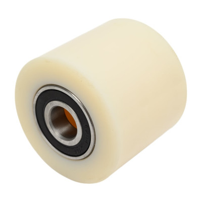 MFK-TORG Колесо нейлон б/г без кронштейна малое для рохли 80 70мм 104080-70-Flat-Nylon