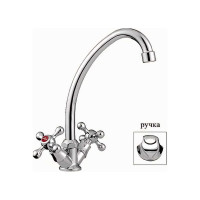 LEDEME Смеситель для кухни керамика, силумин, L4026 806830
