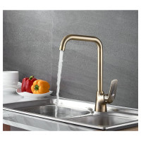 LEDEME Смеситель для кухни Картридж д.35мм,бронза L4048C 805847