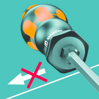 Отвёртка 932 A 1,2 х 7,0 х 125 мм Wera WE-018266