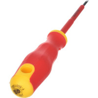 Изолированная отвертка CrV 1000V SL 3х75 мм FIT 55896