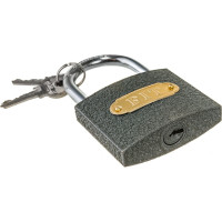 Навесной железный замок 63 мм FIT 67163