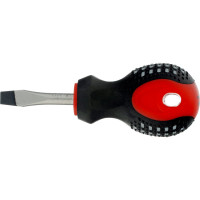 Отвертка MATRIX Fusion, SL6,0x38 мм, CrV, 3-х компонентная рукоятка "anti slip" 11404