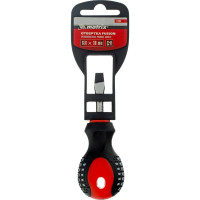 Отвертка MATRIX Fusion, SL6,0x38 мм, CrV, 3-х компонентная рукоятка "anti slip" 11404